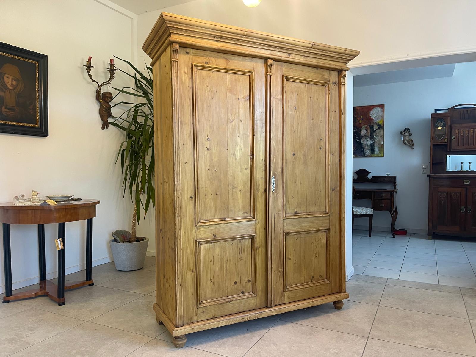 Sale Steirischer Biedermeier Bauernschrank Naturholzschrank Bauernmöbel Antik G1299