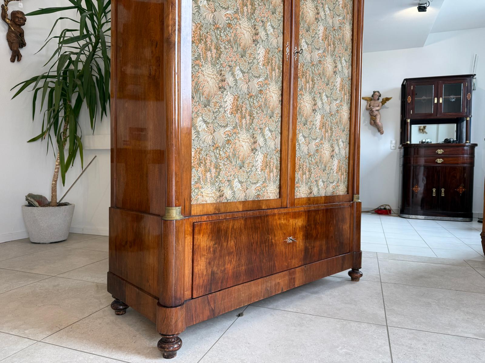 Sale Original Biedermeier Schrank Kasten Nussholz Antiquität D2365