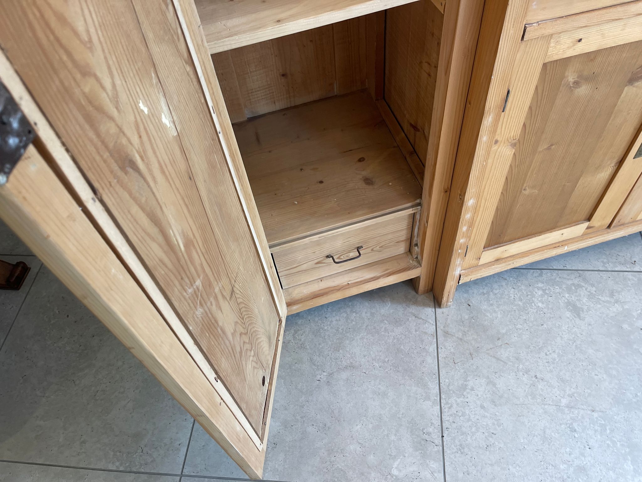 Jugendstil Garderobenschrank Dielenschrank Bauernmöbel G1514