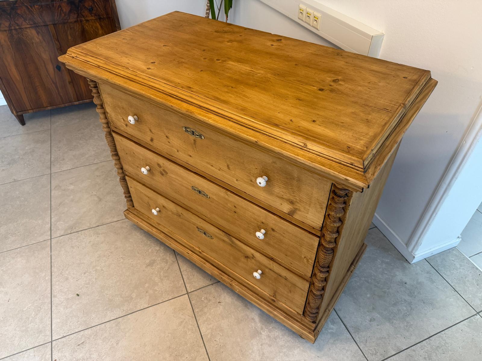 Originale Gründerzeit Kommode Restauriert Antik G2077