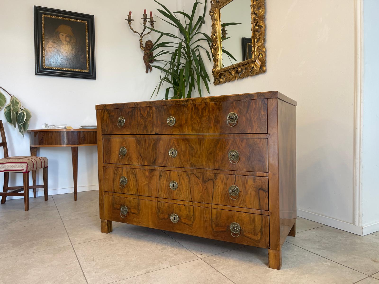 Biedermeier Schreibkommode Ladenkommode Original Antiquität G1092