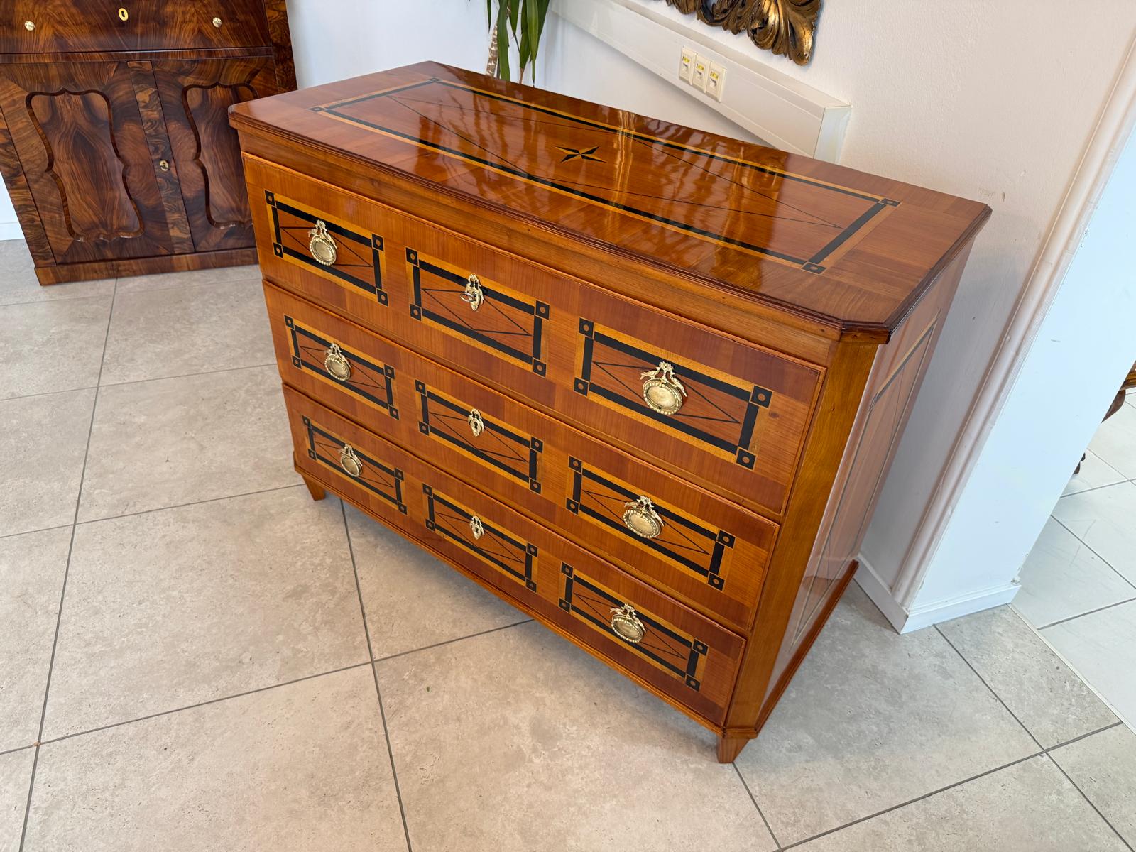 Barock Kommode Österreich Marketiert Sale Restauriert D2475