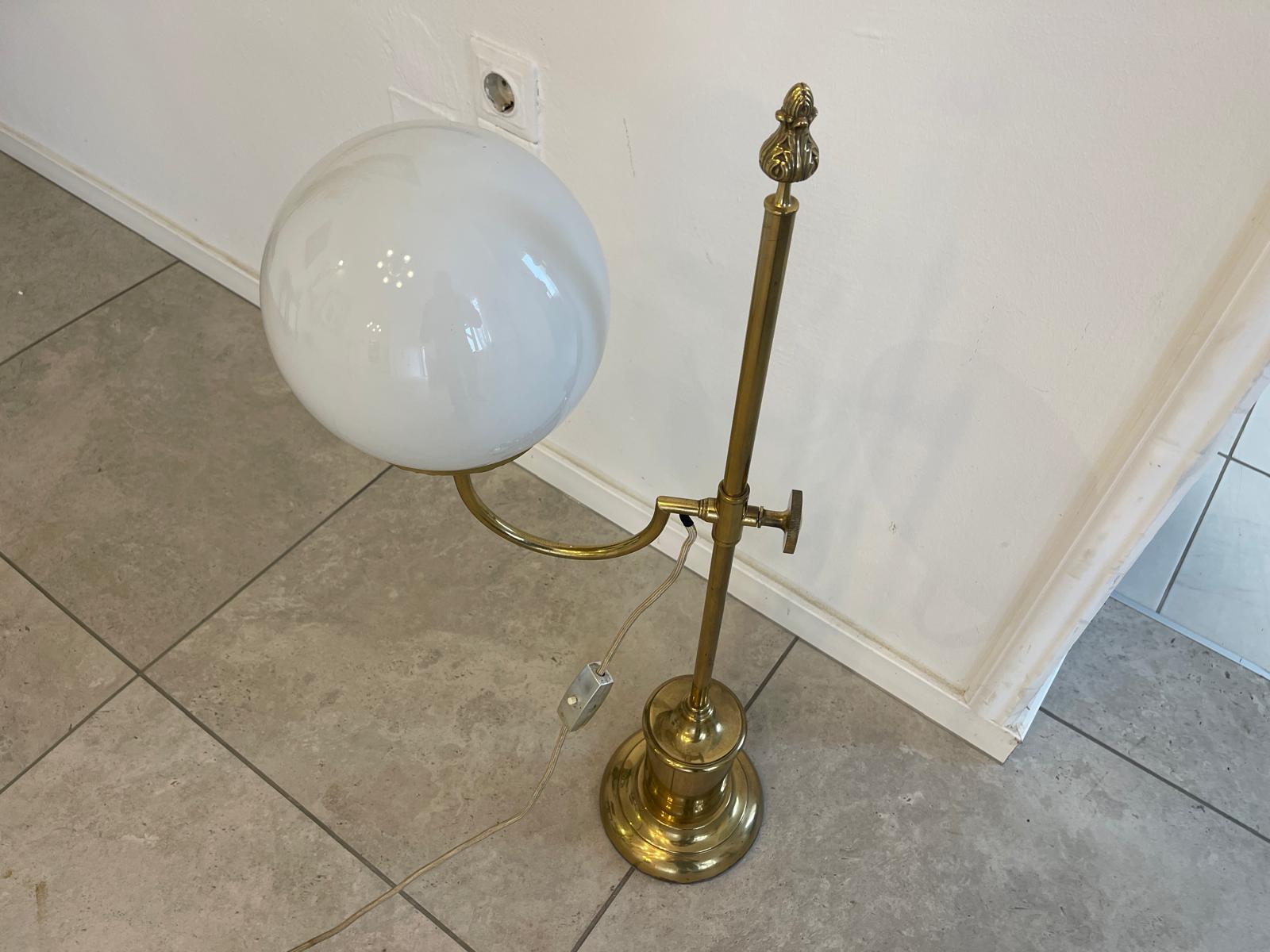 Leseleuchte Lampe Messinglampe Jugendstil Leuchte G1343