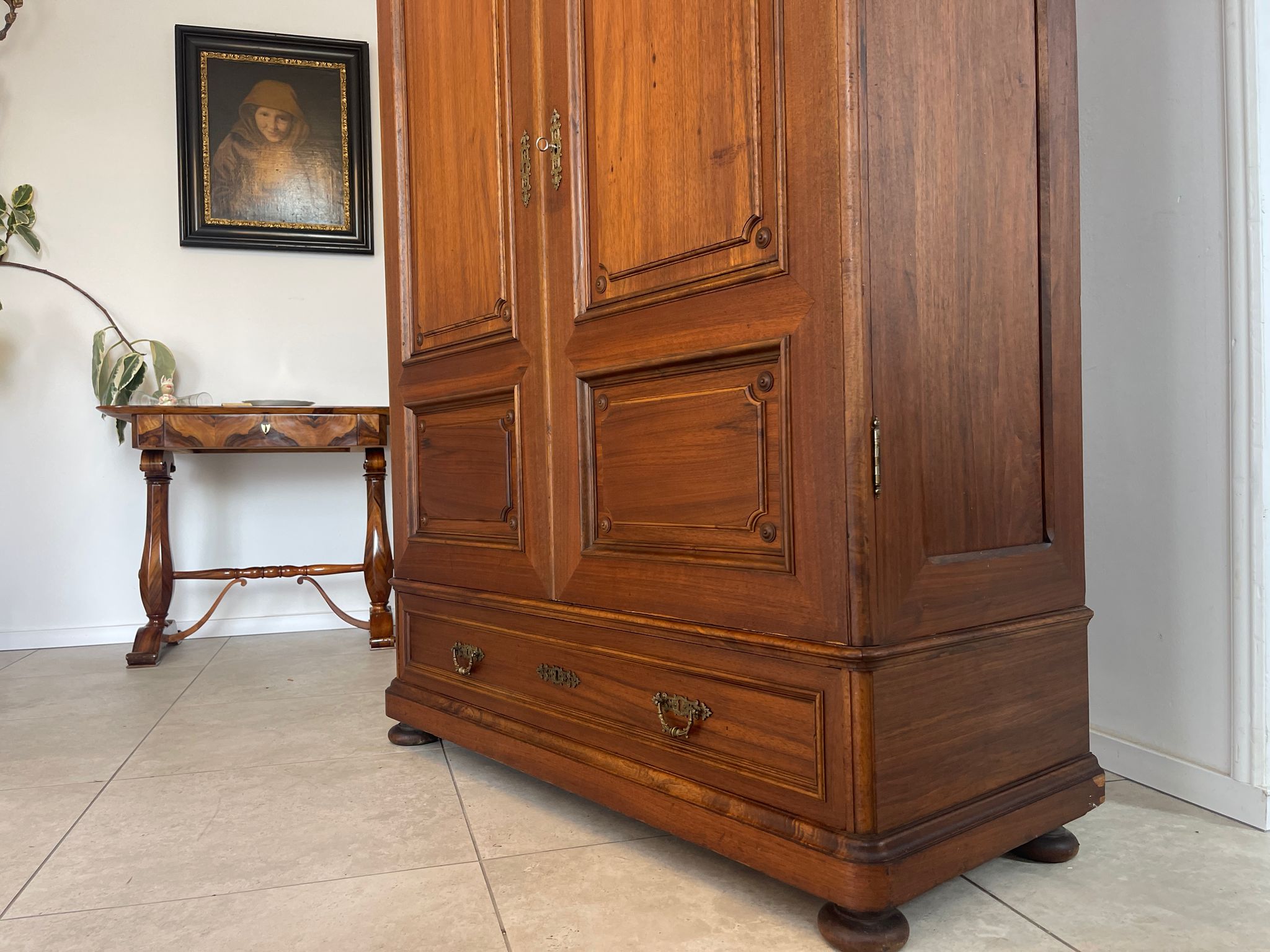 Prächtige Historismus Schrank Kleiderkasten Kasten G1518