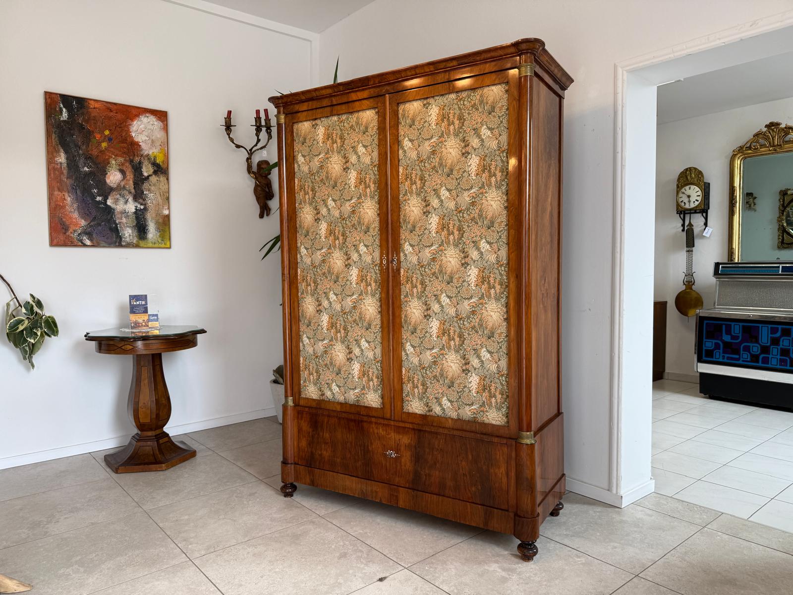 Sale Original Biedermeier Schrank Kasten Nussholz Antiquität D2365