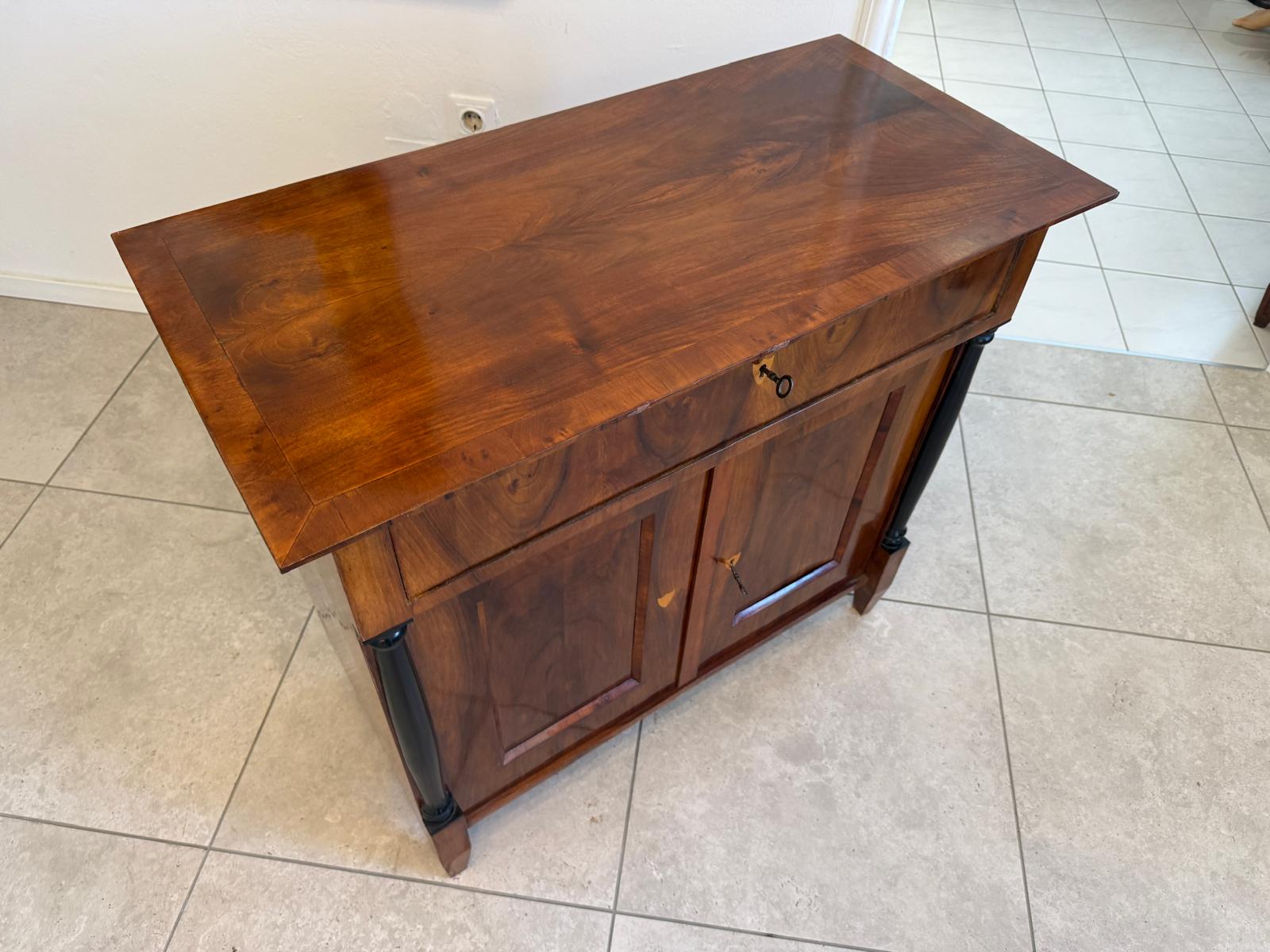 Originales Biedermeier Trumeau Anrichte Antiquität G1840