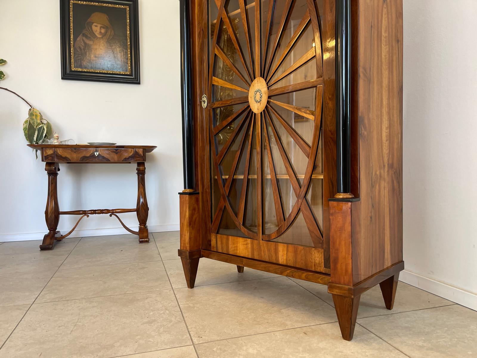 Sale Empire Vitrine Sonnenvitrine Bücherschrank Antiquität G1372