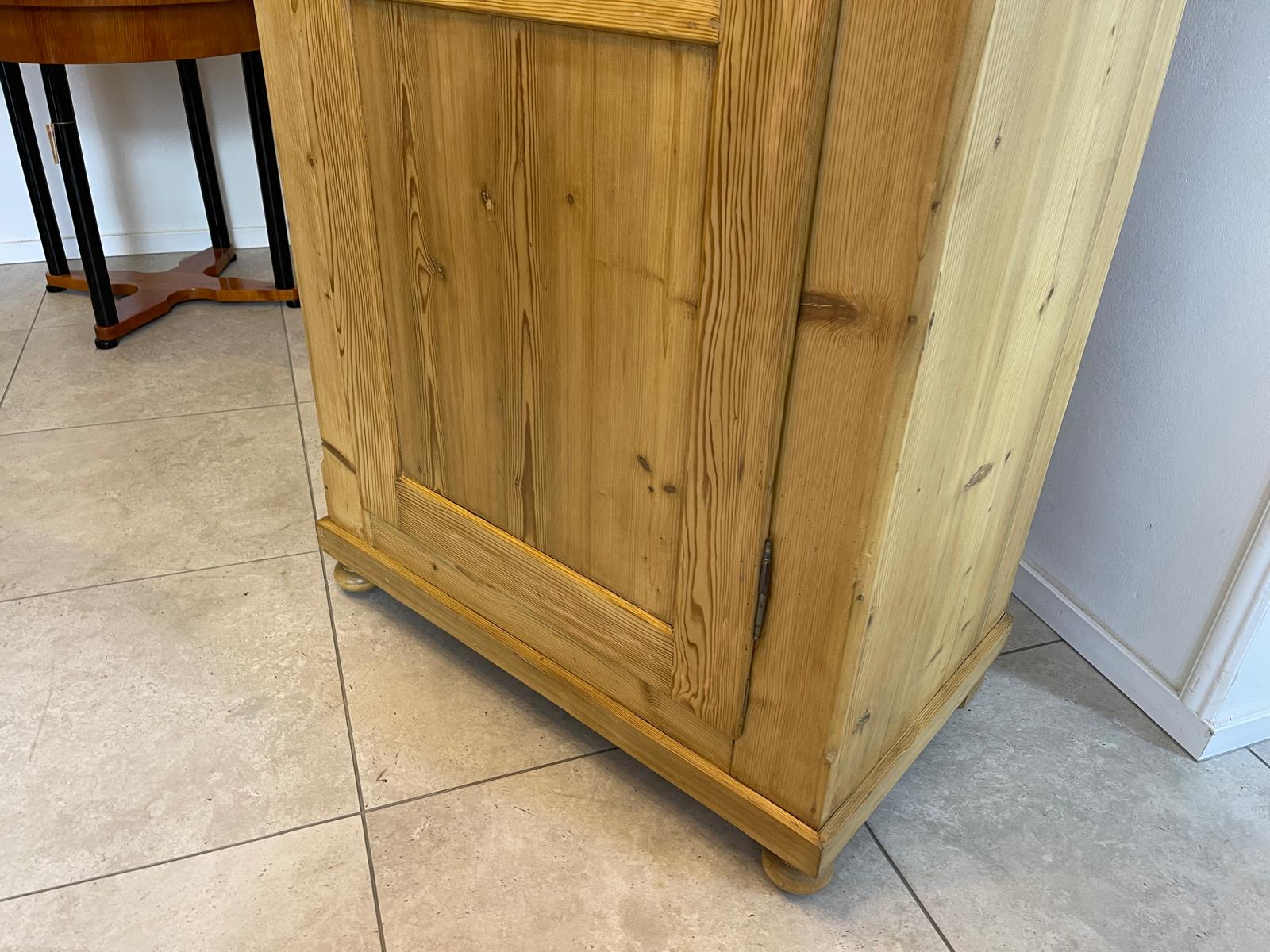 Biedermeier Bauernschrank Naturholzschrank Bauernmöbel Bauernstube G1329