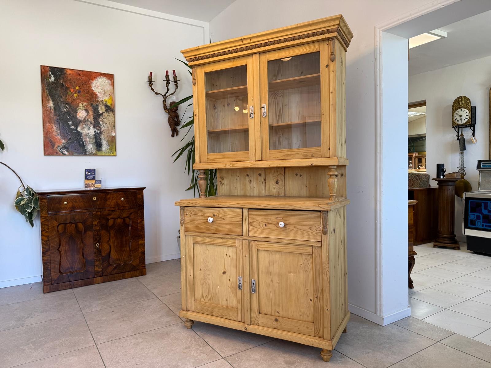 Jugendstil Küchenbuffet Küchenschrank Küchenkredenz Original D2407