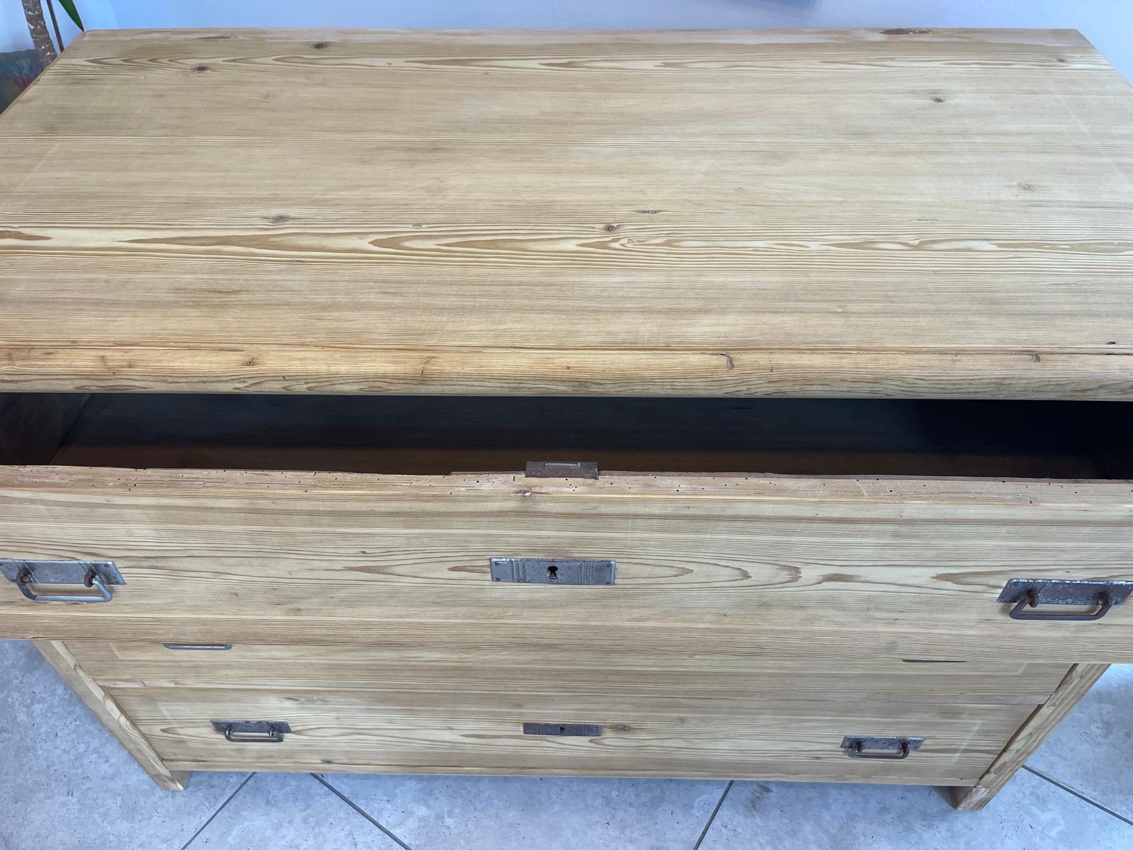Originale Bäuerliche Jugendstil Kommode Restauriert Bauernkommode Antik G1696