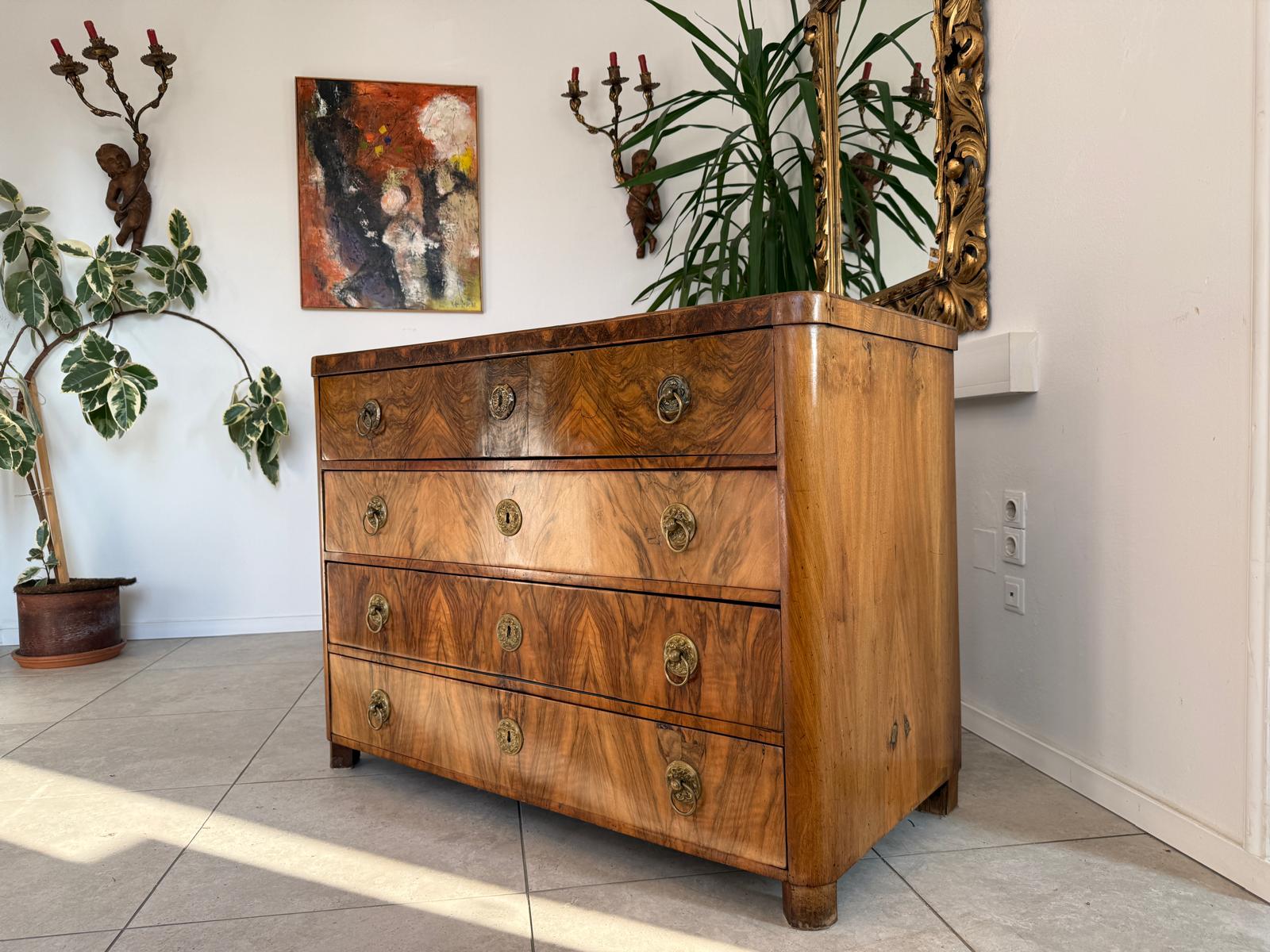 Antike Biedermeier Schreibkommode Ladenkommode Antiquität D1227