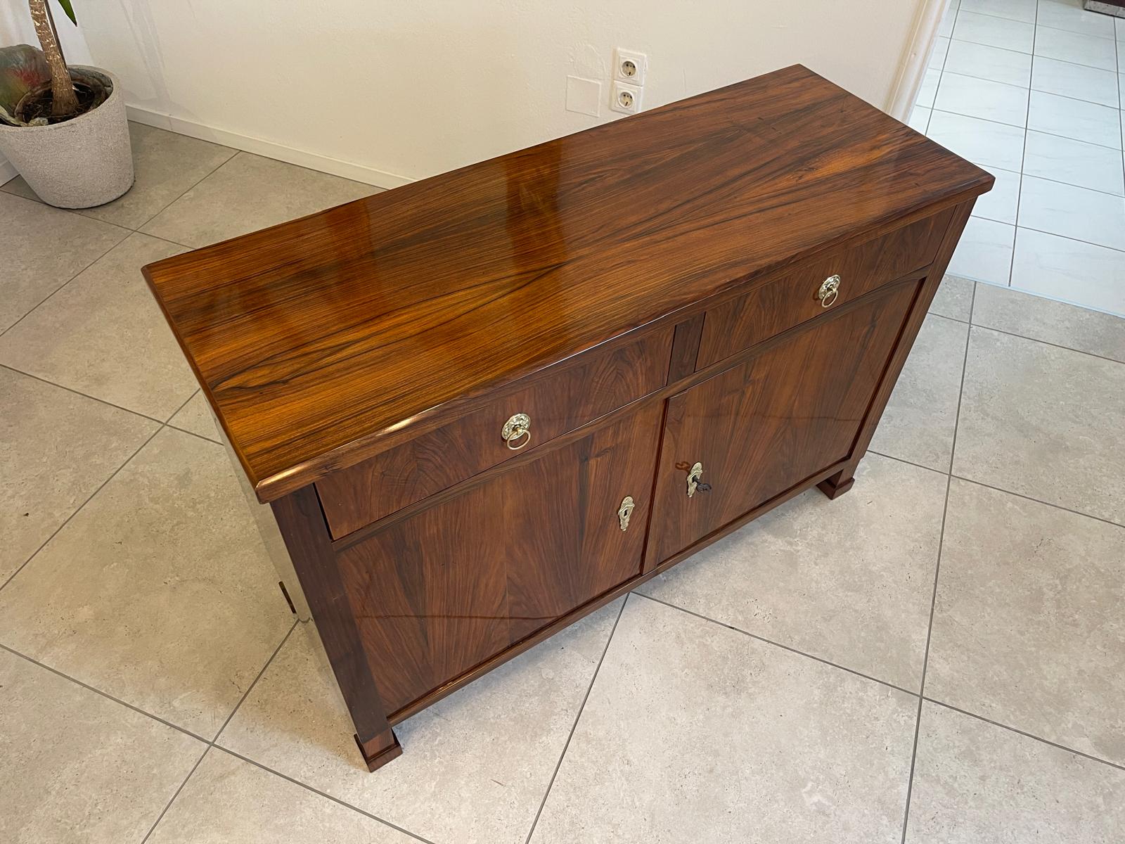 Sale Restaurierte Biedermeier Anrichte Sideboard Nussholz Antiquität G1508