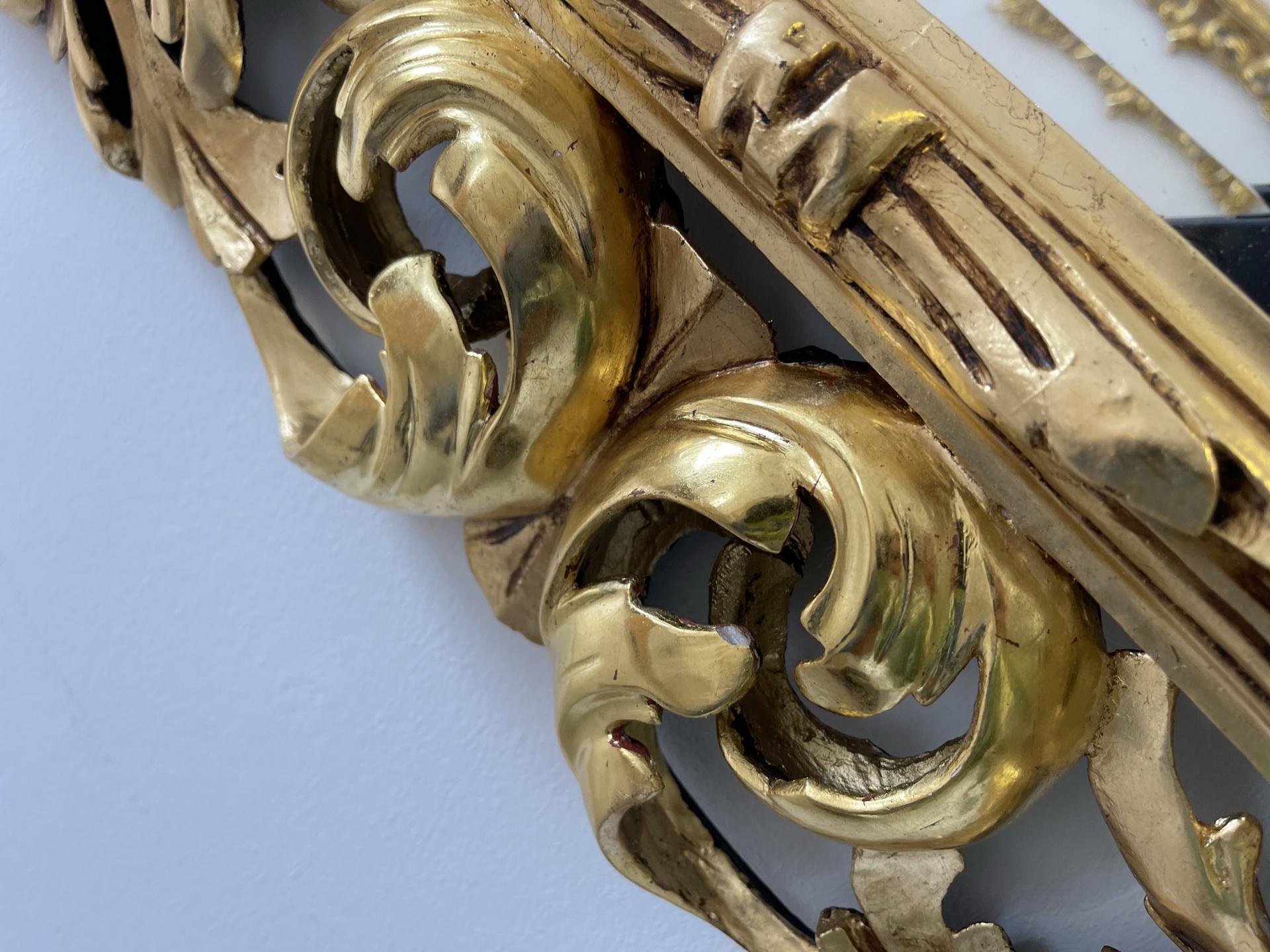 barock-biedermeier_41ZPr52zDyGt959 restaurierter Florentinerspiegel Akanthusblattschnitzkunst i1864