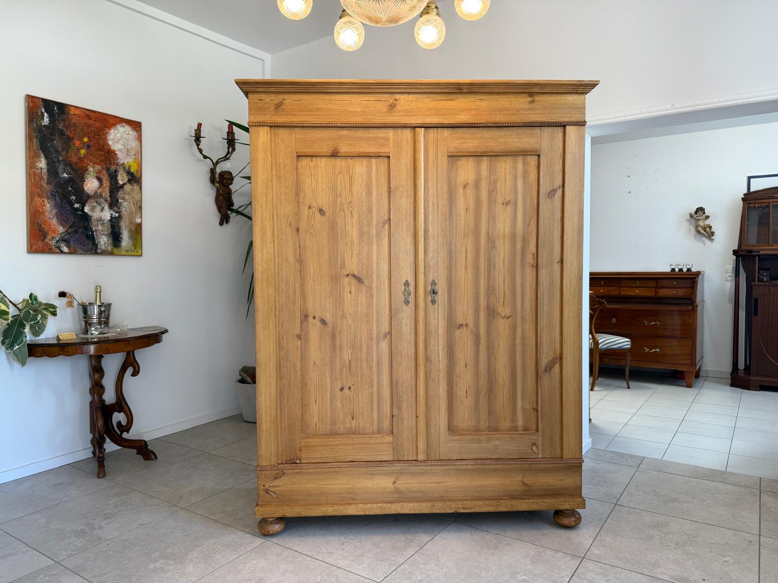 Sale Bauernschrank Biedermeierschrank Zerleger Antiquität Bauernmöbel G1795-1