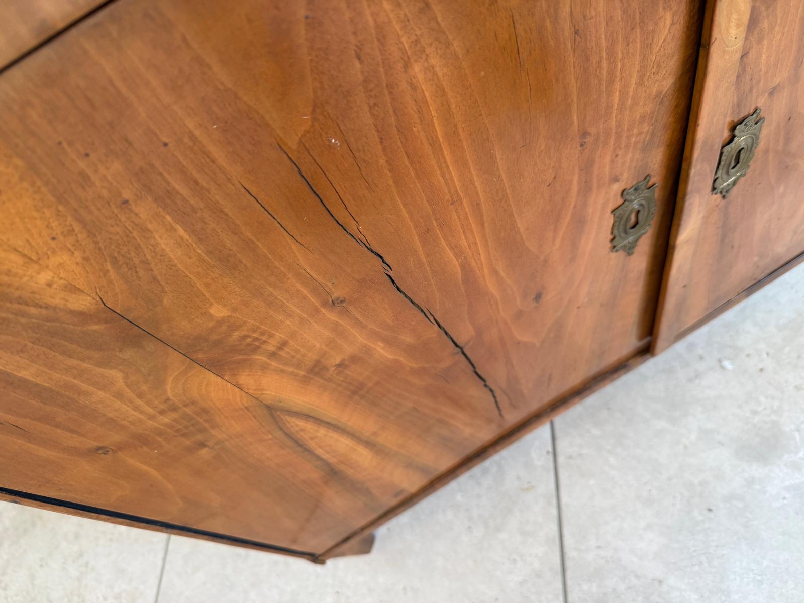 Biedermeier Trumeau Anrichte Schrank Originalstück Authentikum D2387