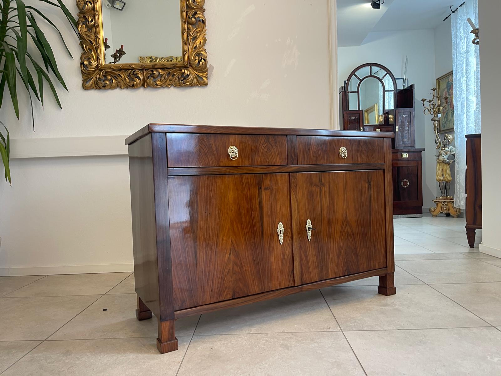 Sale Restaurierte Biedermeier Anrichte Sideboard Nussholz Antiquität G1508