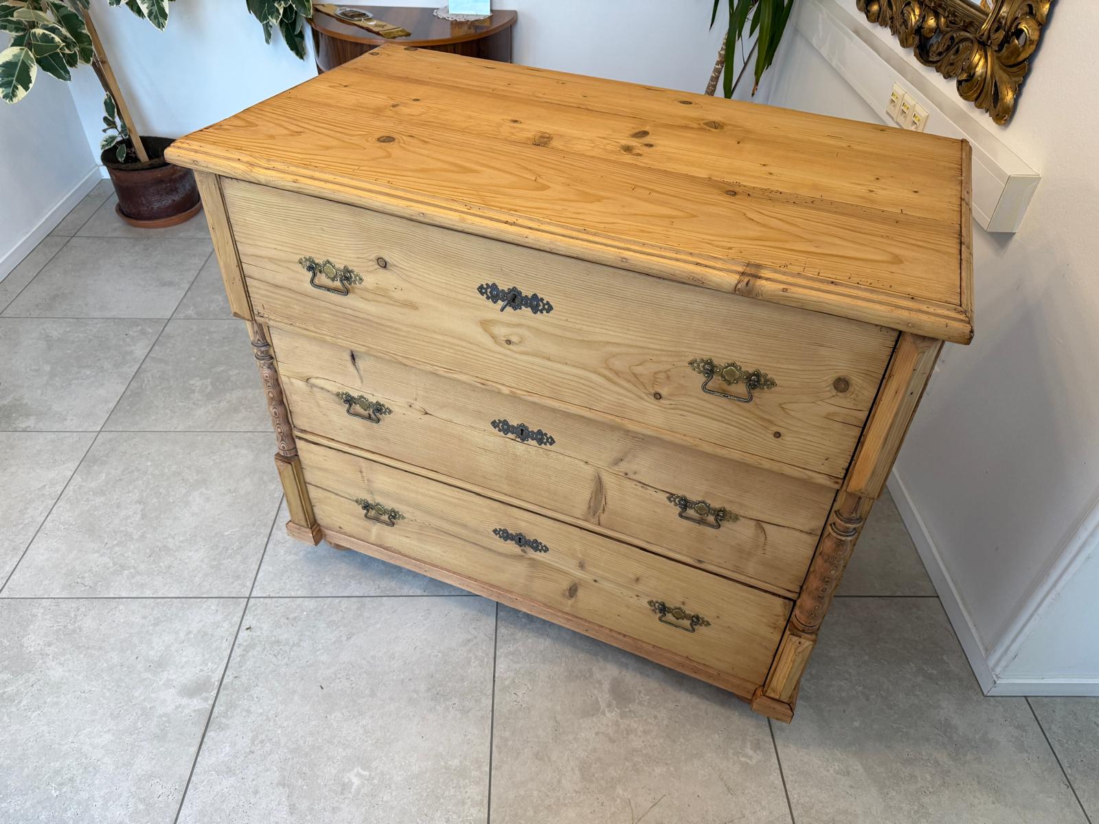 restaurierte Biedermeier Kommode Ladenkommode Antik G2295