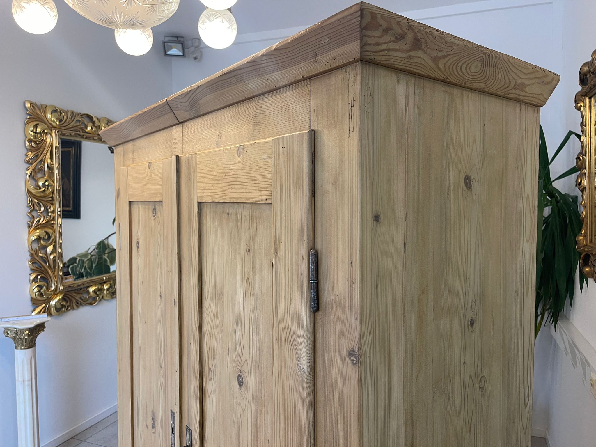 a2734bab-550b-4a56-b444-6604350e1f7f Traum Biedermeier Bauernschrank Naturholzschrank A5026