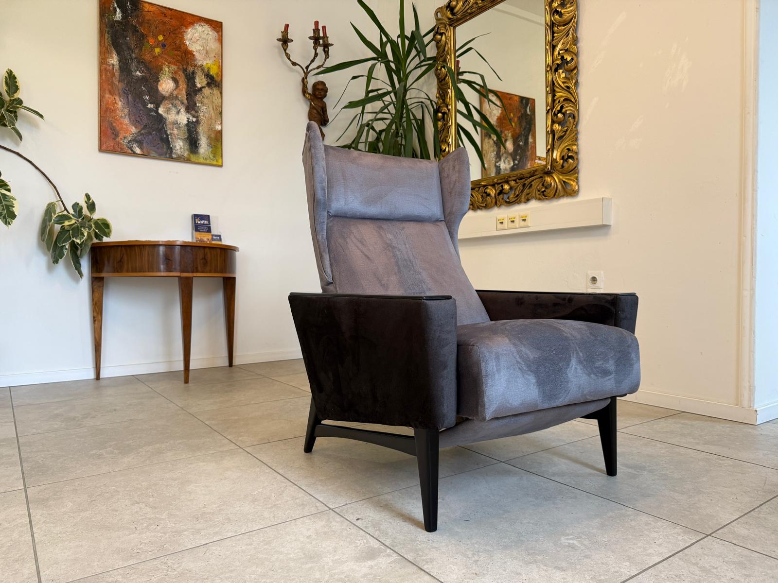 Art Deco Fauteuil Designerstuhl Liegestuhl Antiquität G2270