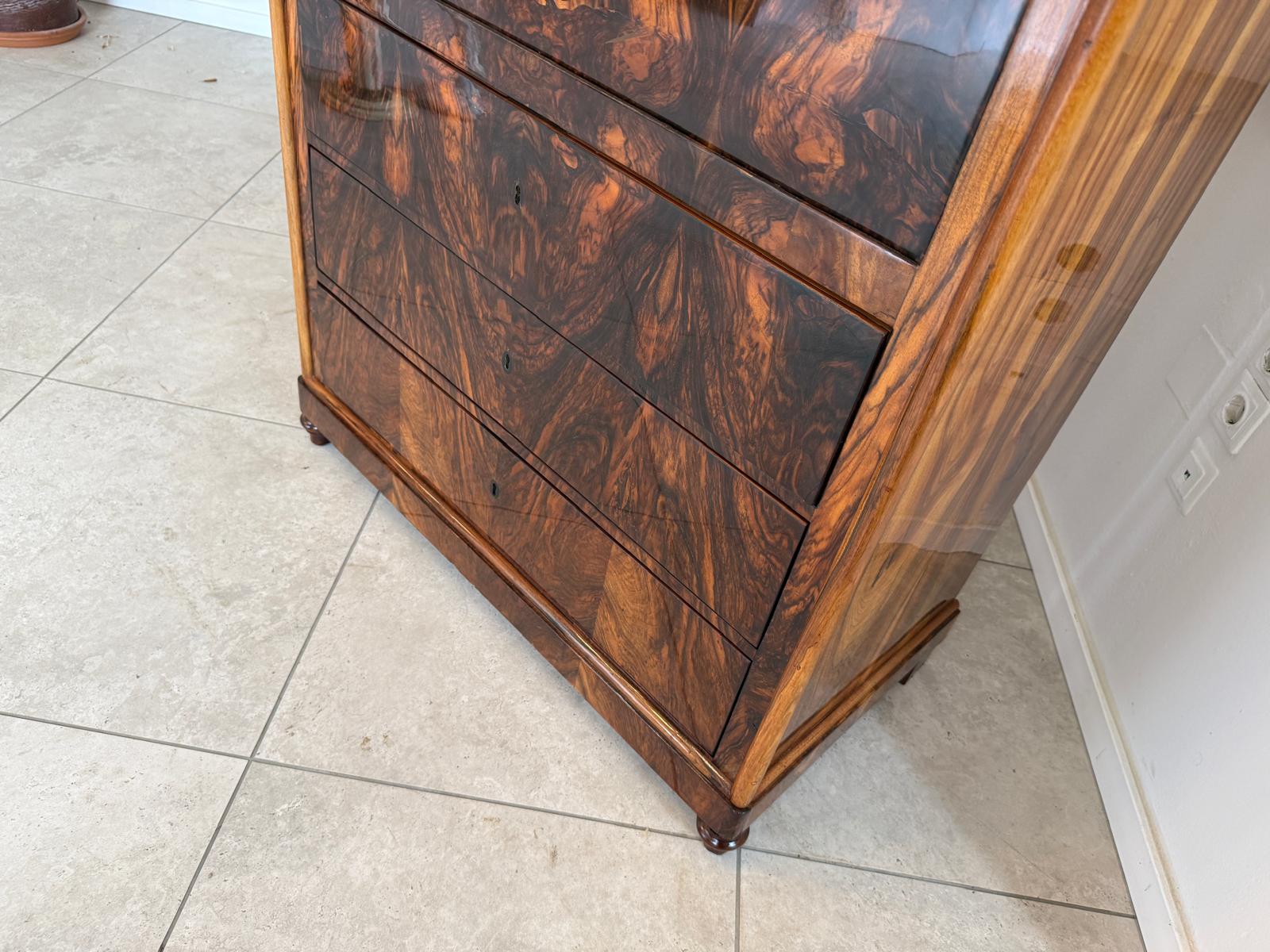 Sale Restaurierter Spätbiedermeier Standsekretär Schellack G1816