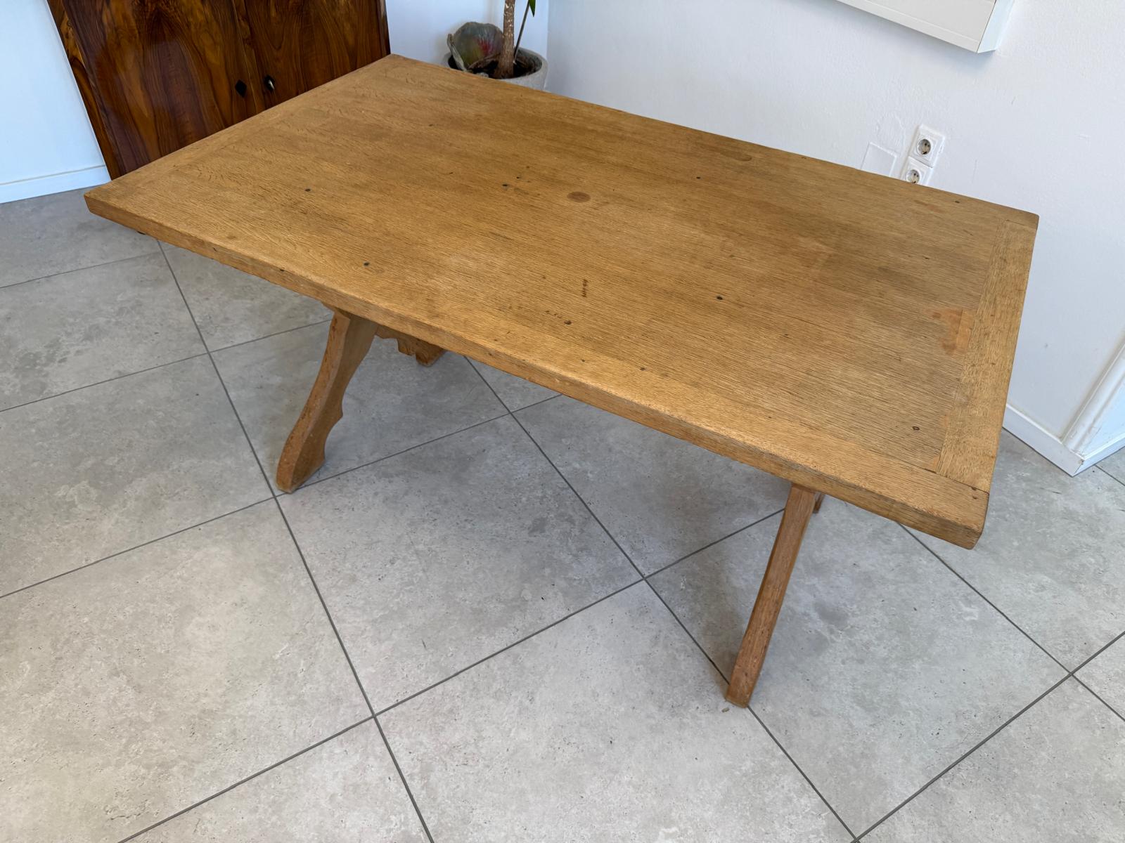 Bauerntisch Tafeltisch Tisch Eichenholz G1900