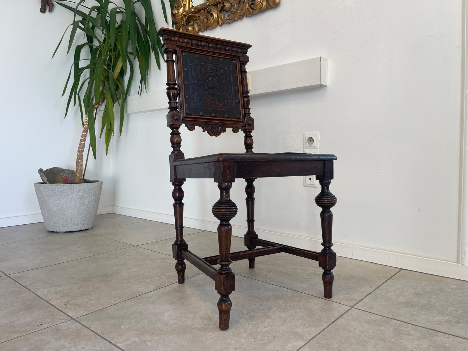 ffe91b51-74b9-4524-8f3f-a91f6b5a92d9 Originaler Gründerzeit Sessel Stuhl Historismus Stuhl A5079