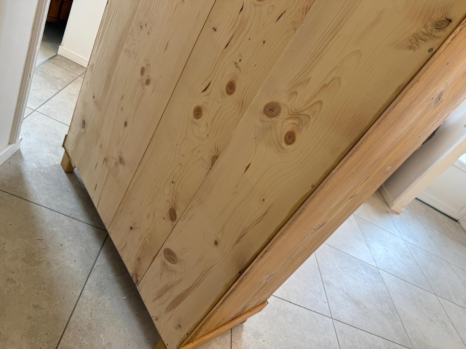 Uriger Biedermeier Brotschrank Almerschrank Speiskasten Bauernkasten D1169