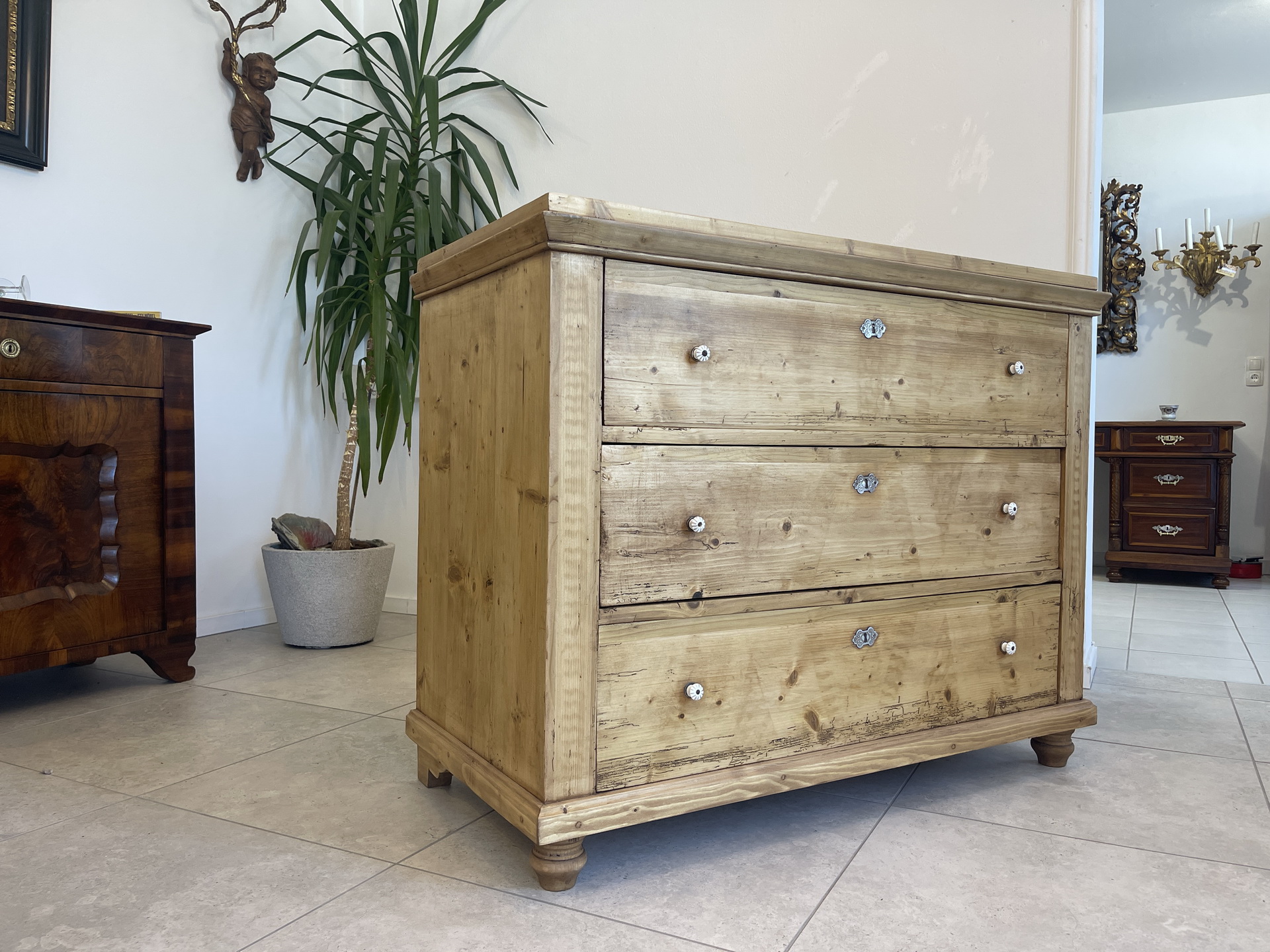 bauernschrank_249 Originale Gründerzeit Kommode Restauriert A4342