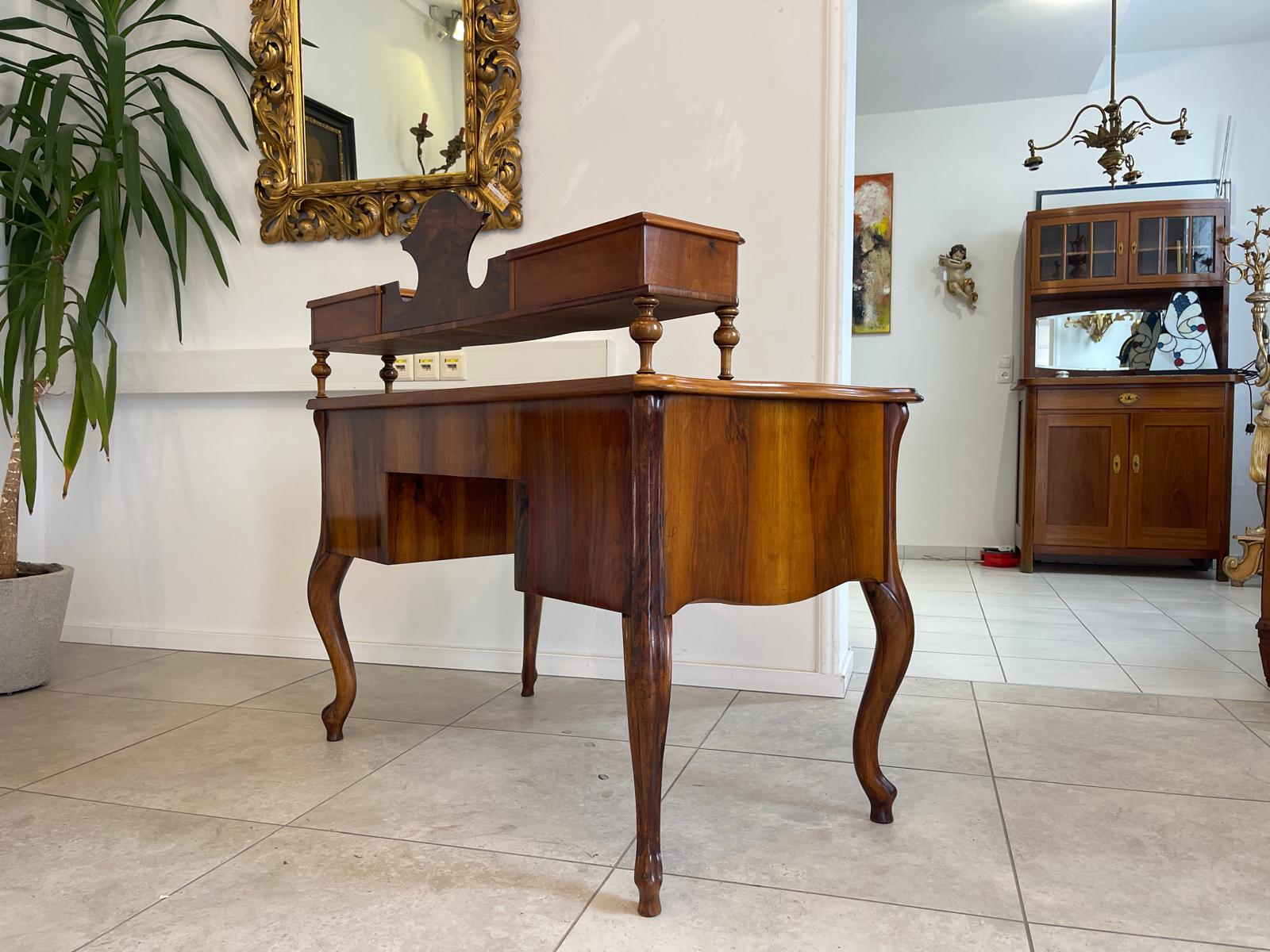 Sale Restaurierter Spätbiedermeier Damen Schreibtisch Sekretär Original Antiquität G1191