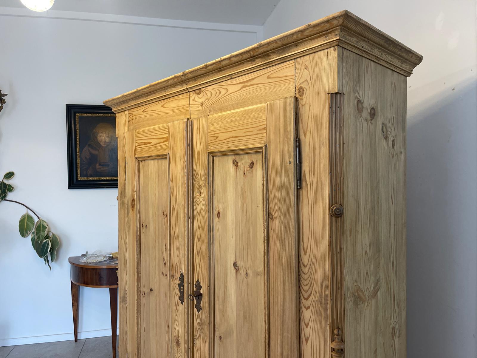 Steirischer Biedermeier Bauernschrank Naturholzschrank G1147