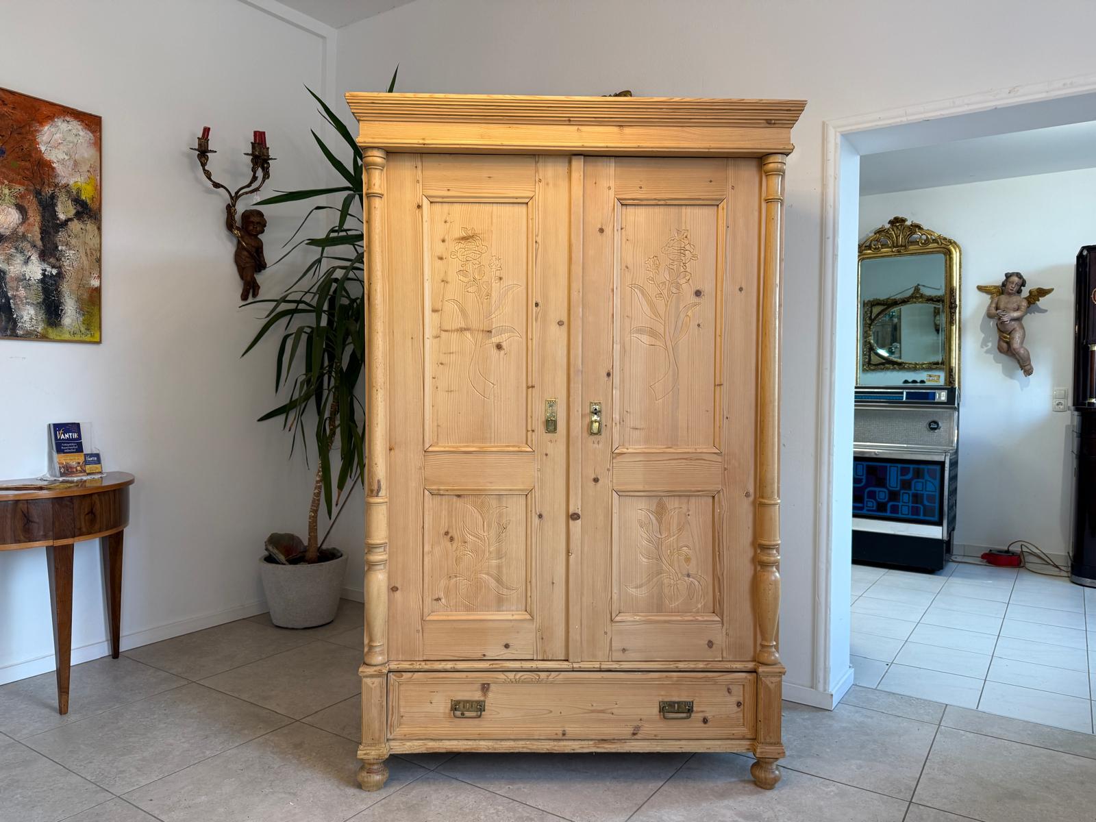 Gründerzeit Bauernschrank Bauernkasten Hallenschrank G1041