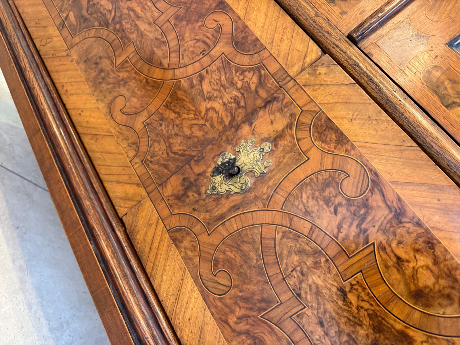 Sale Biedermeier Stilvitrine Bücherschrank Glasschrank Glaskasten D1034
