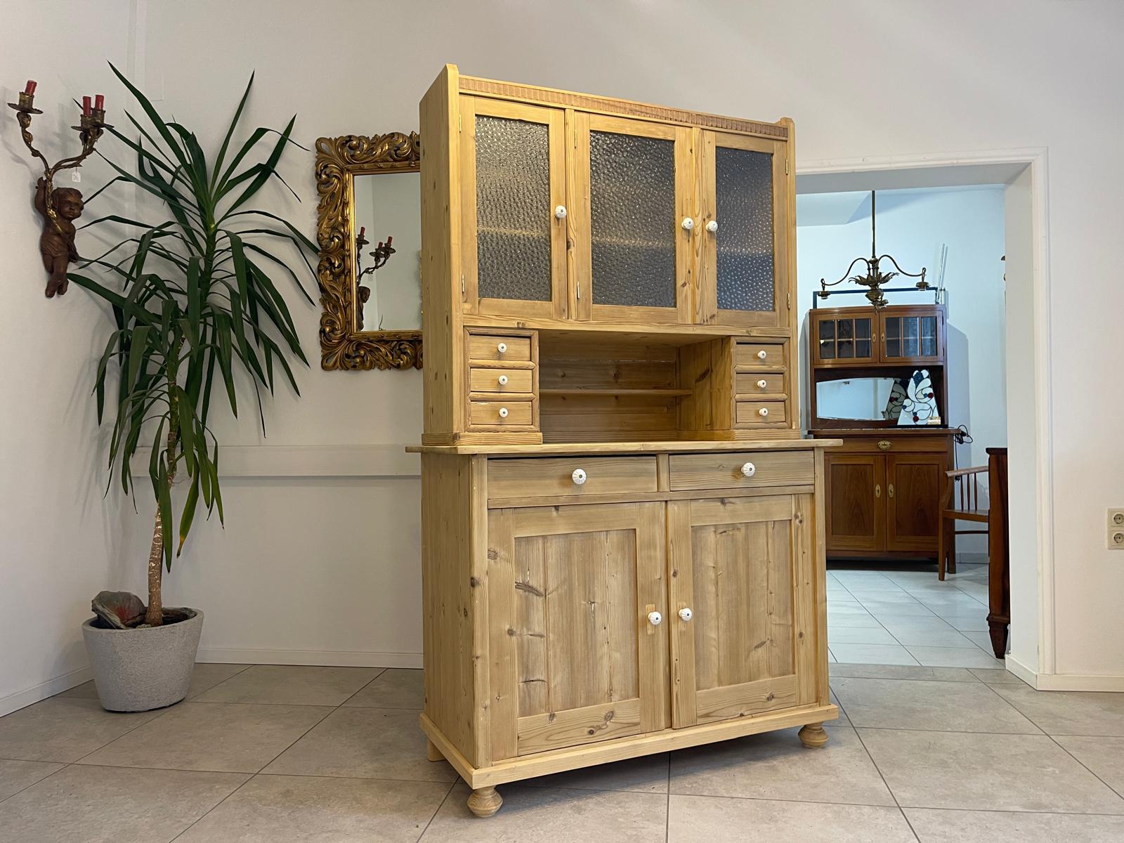 Jugendstil Küchenbuffet Küchenschrank Küchenkredenz G1063