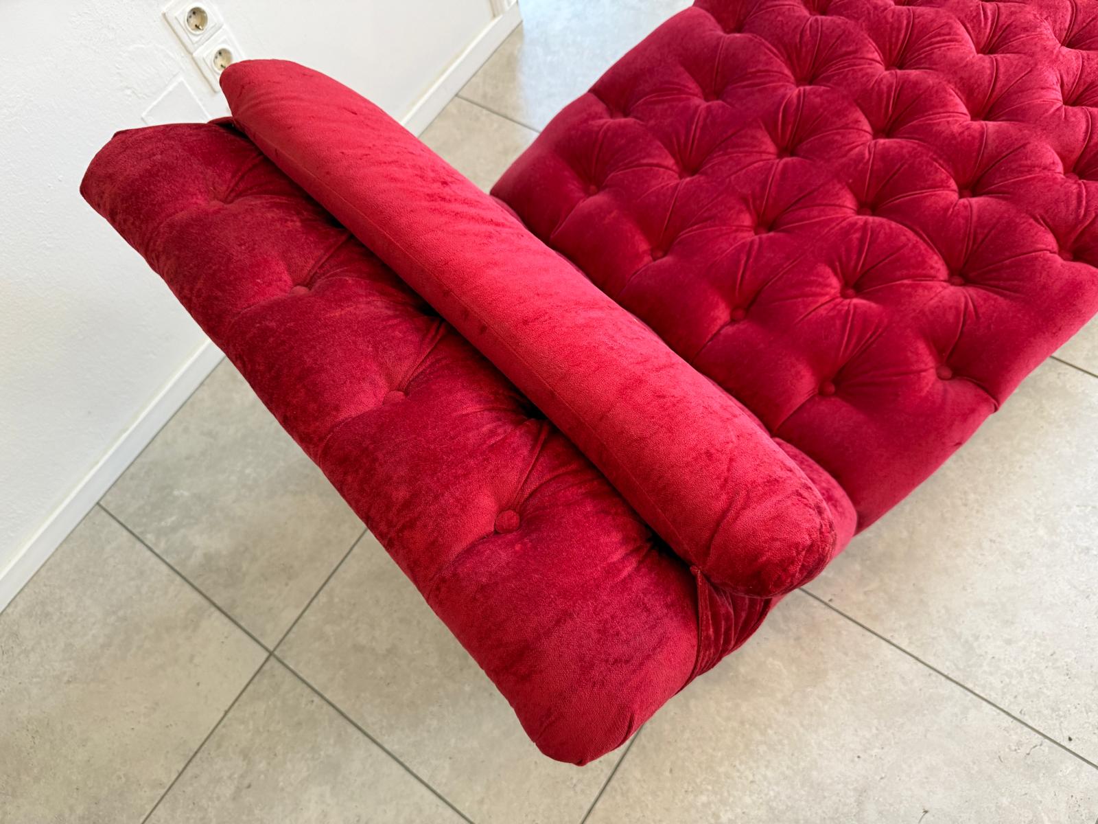 Chesterfield Clubsofa Diwan Couch Antikbraun Zigarrenbraun D2519