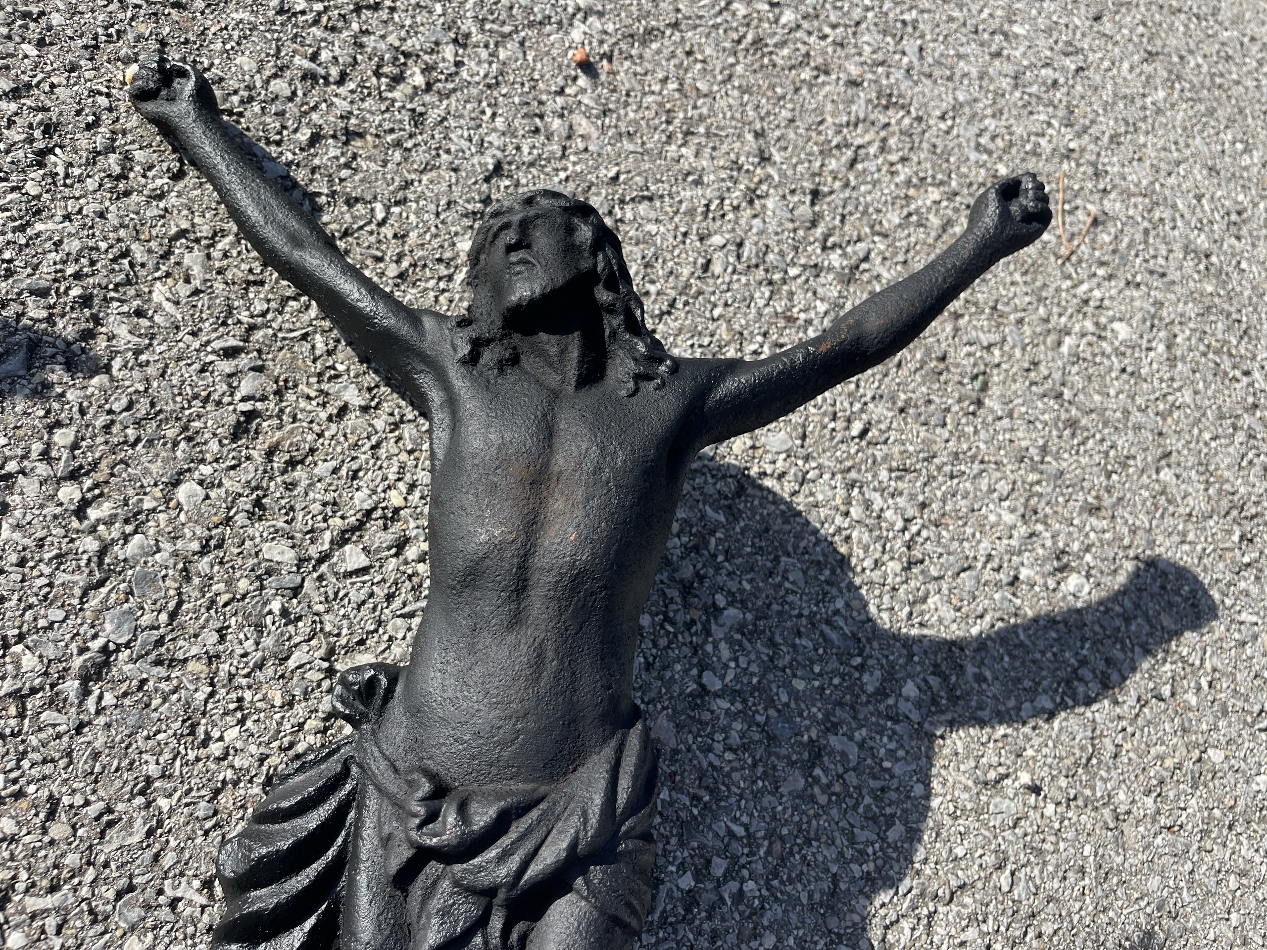 Jesus INRI Herrgott aus Gusseisen B1818