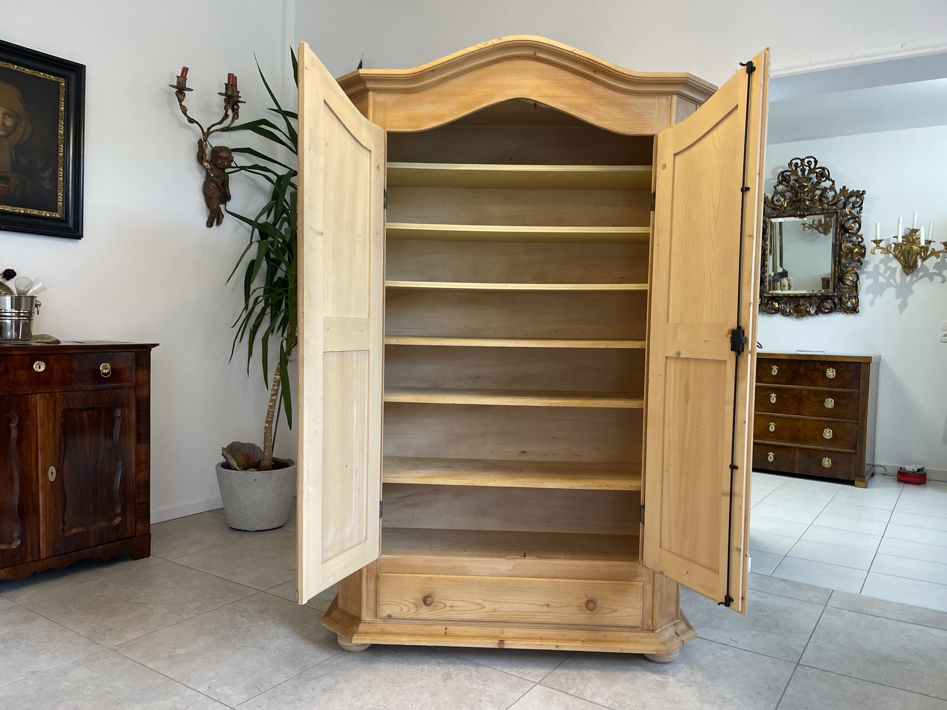 Bauernschrank Landhausschrank Barockstil Schrank B1856