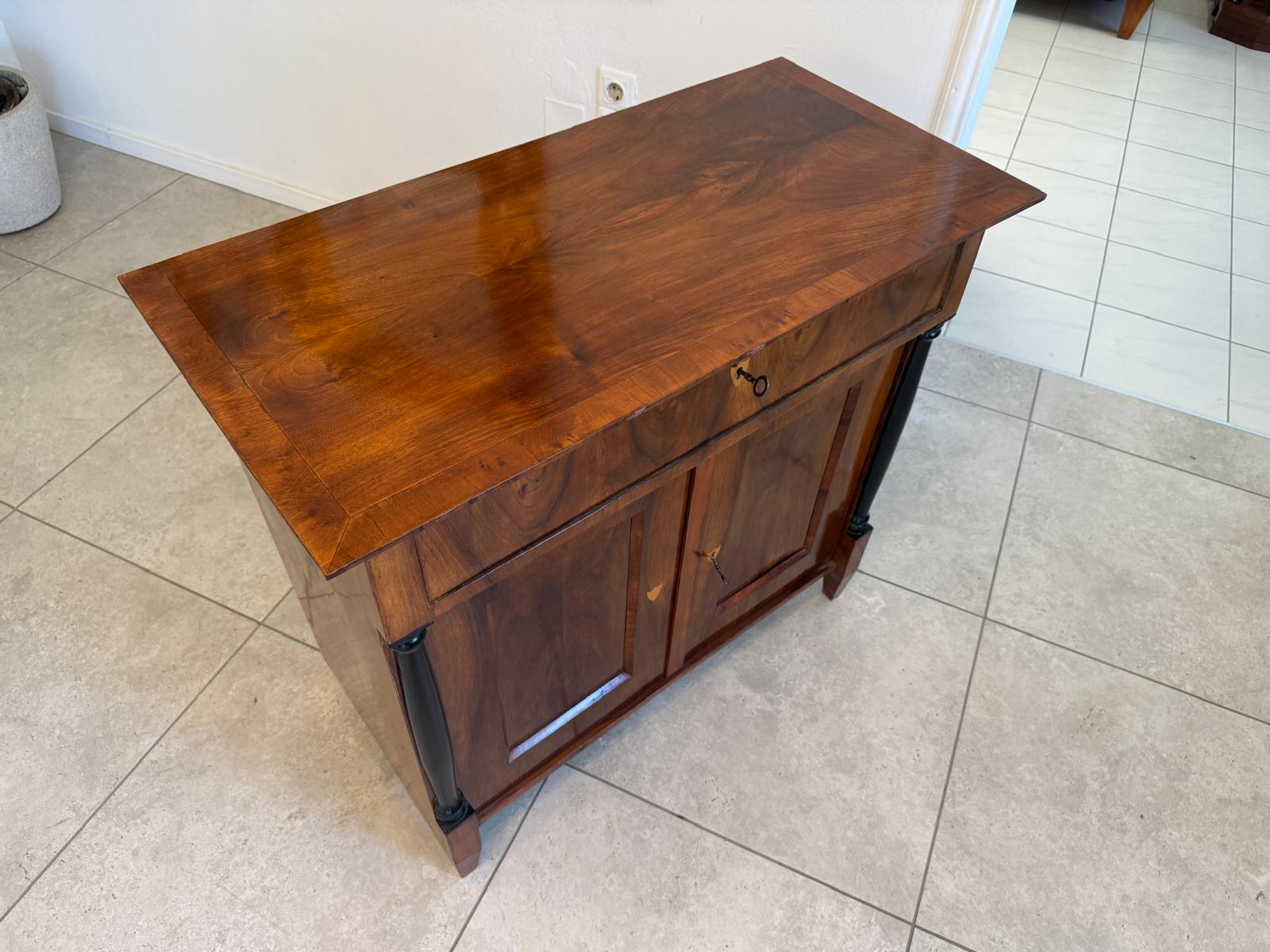 Originales Biedermeier Trumeau Anrichte Antiquität G1840