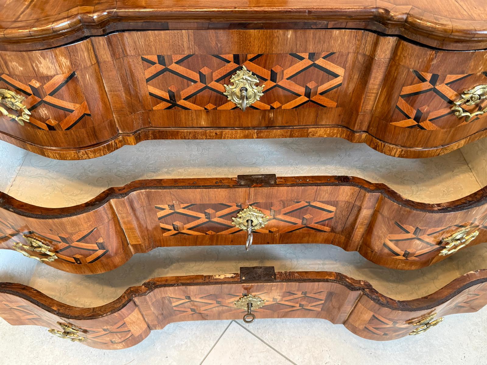 Sale Authentische Barock Kommode Ladenkommode Original Antiquität G2250