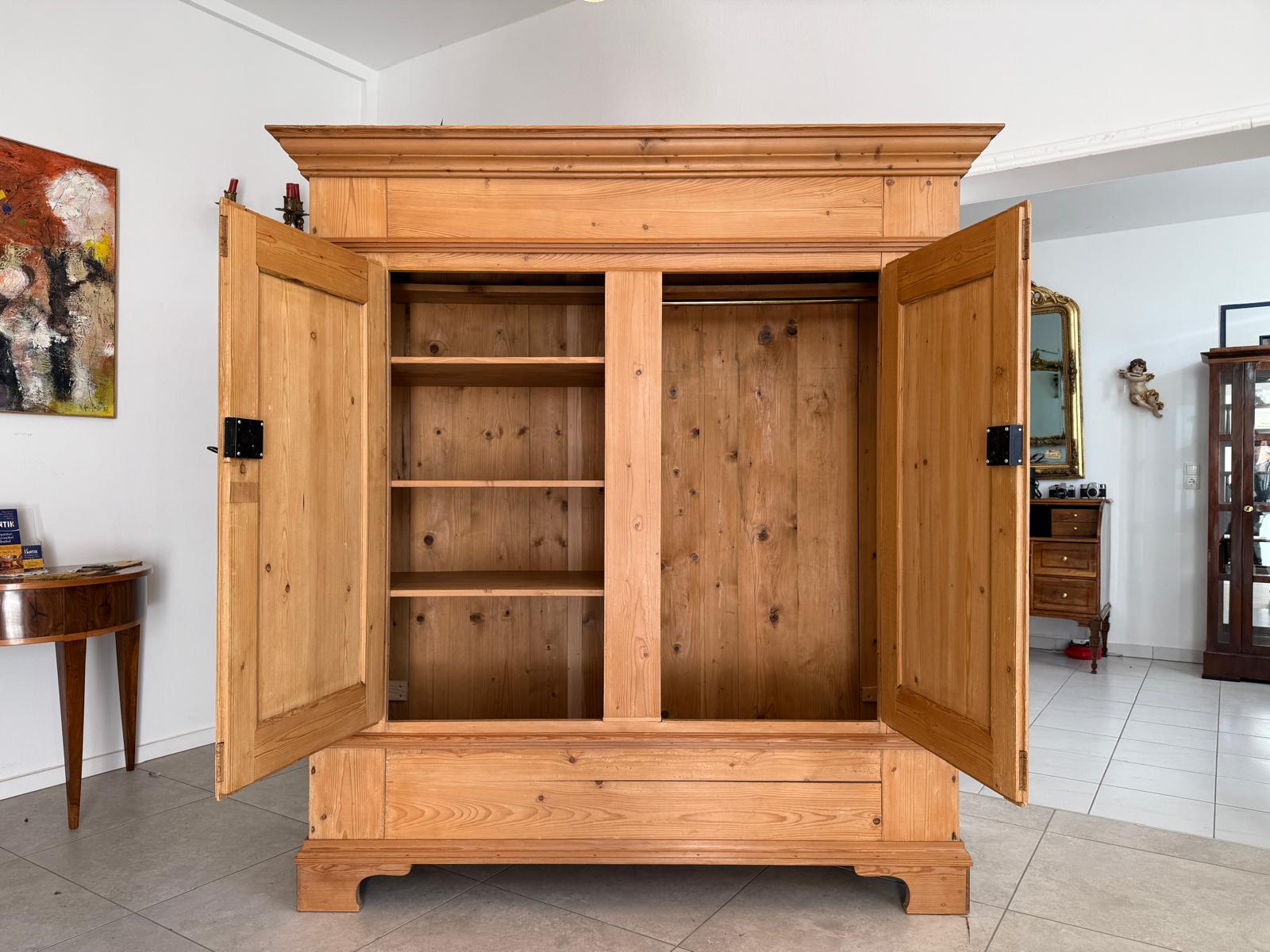 Originaler Bauernschrank Biedermeierschrank Hallenschrank Bauernkasten G2175