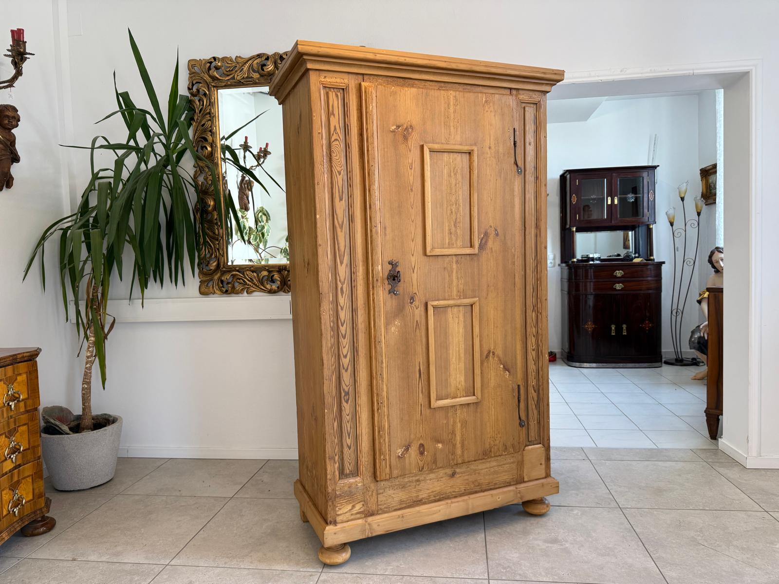 Barock Schrank Sale Originaler Bauernschrank Weichholz D2643