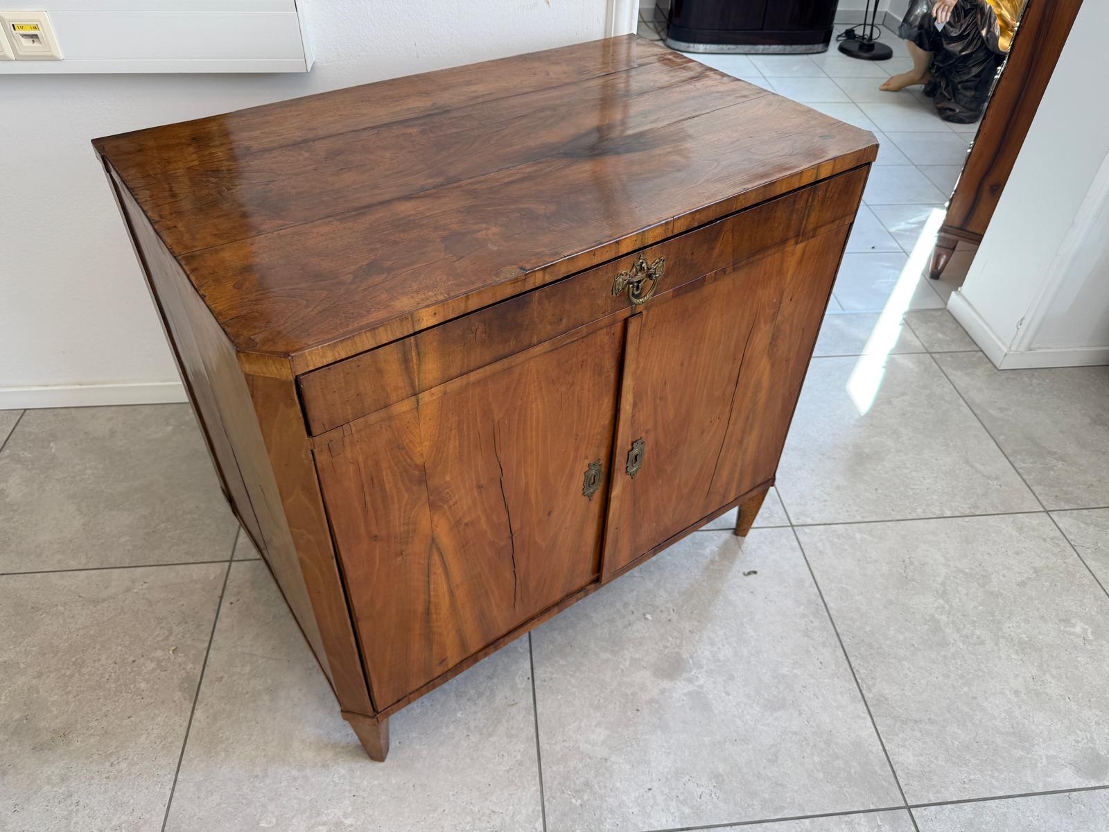 Biedermeier Trumeau Anrichte Schrank Originalstück Authentikum D2387