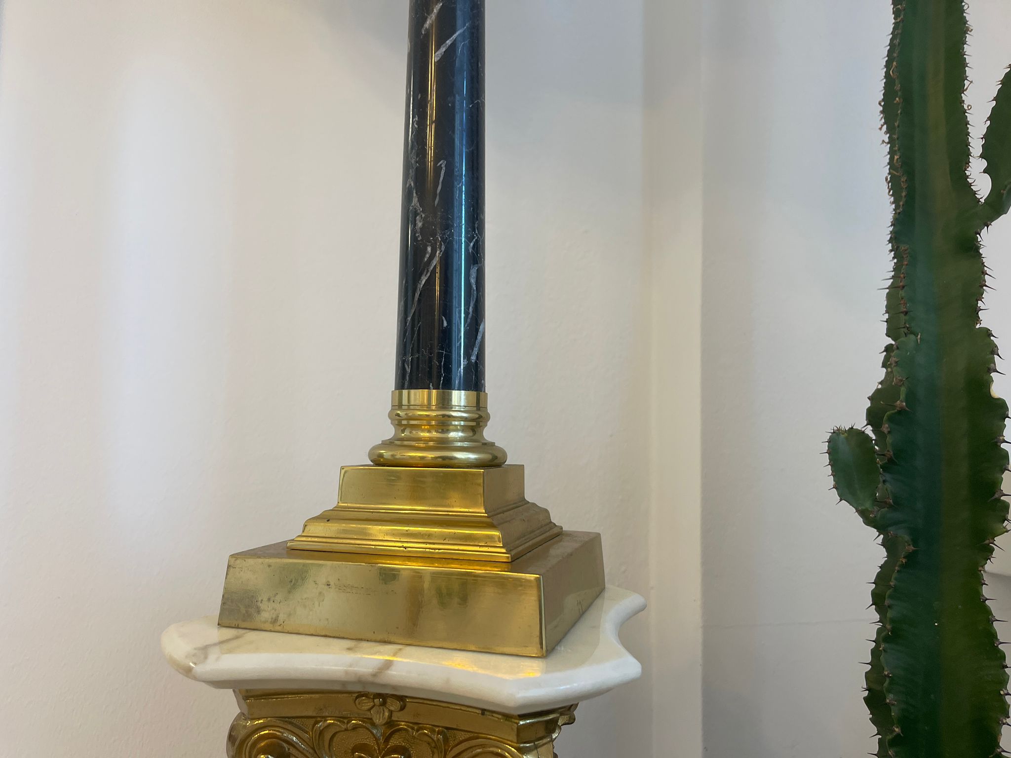 Standleuchte Lampe Alabaster Lampe Leseleuchte G1128
