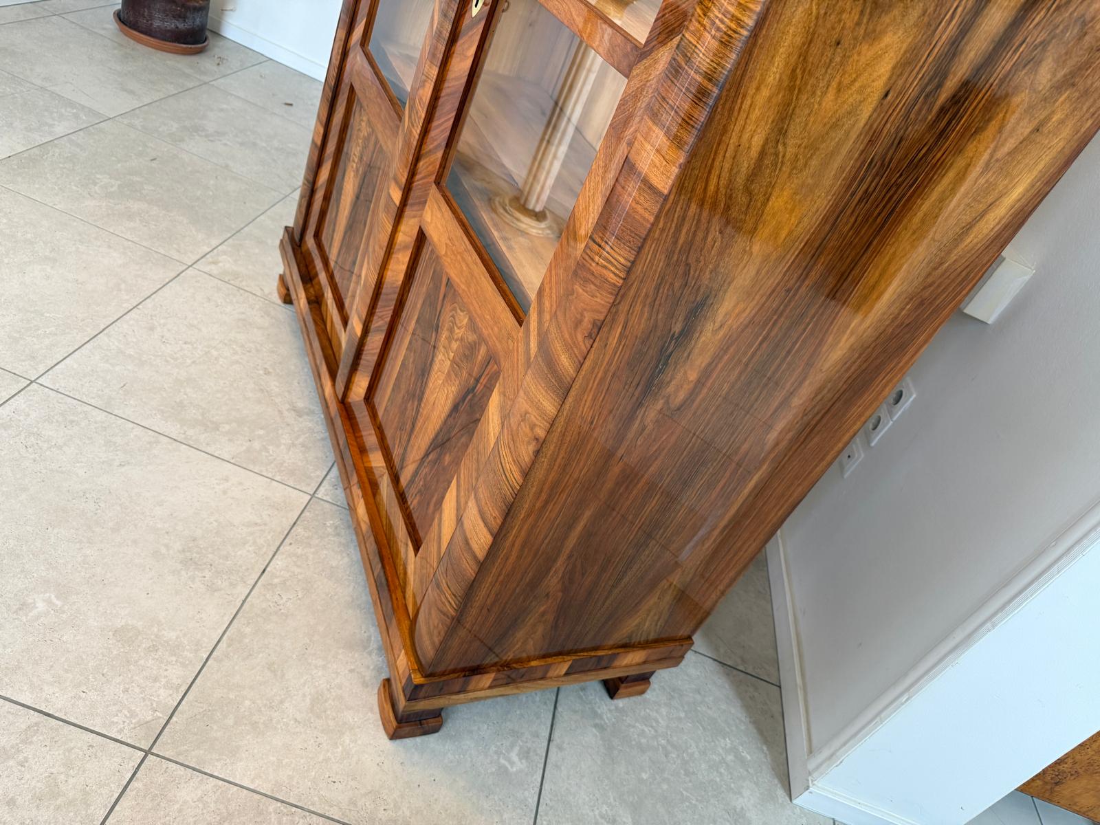 SALE Biedermeier Vitrine Bücherschrank Sammlervitrine Sammlerschrank Antiquität G1817