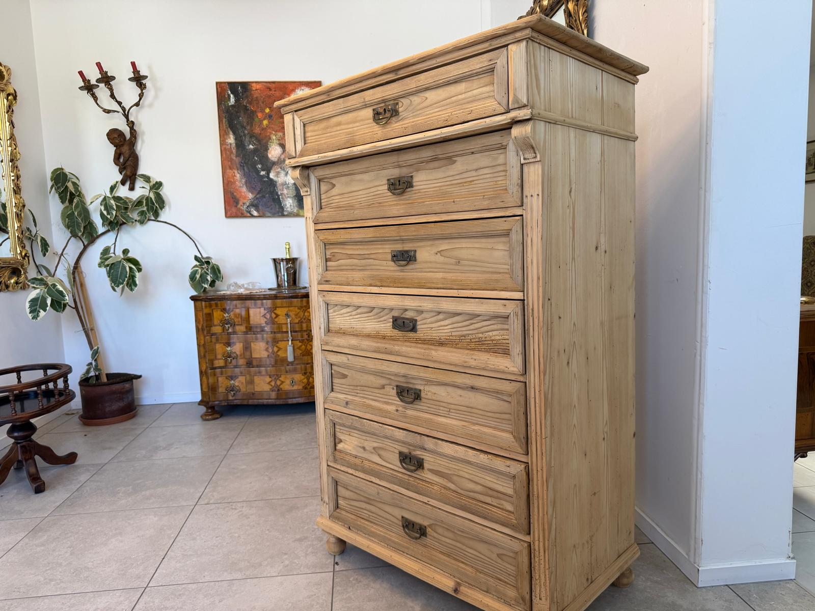 Originale Gründerzeit 7 Ladenkommode Wochenkommode D2642