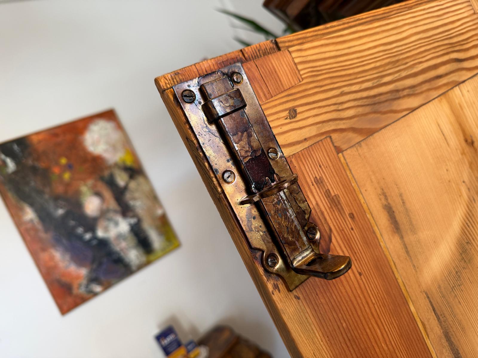 Barocker Hallenschrank Barockschrank Marketerien Antiquität  D1180