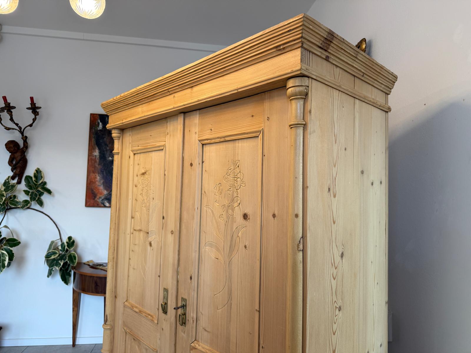 Gründerzeit Bauernschrank Bauernkasten Hallenschrank G1041