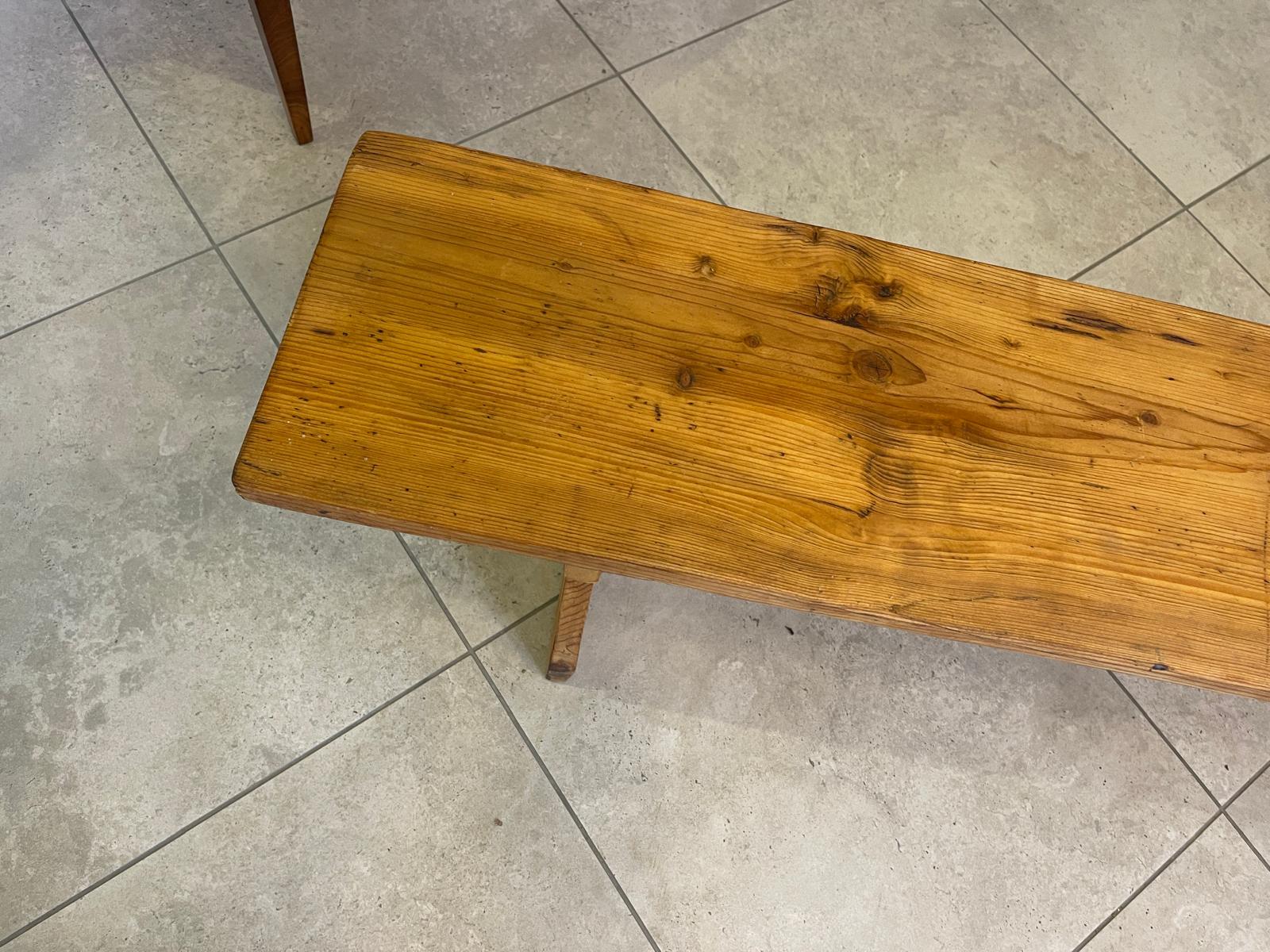 Altes  Bankerl Sitzbank Bankerl Massivholz Bauernbank 191cm  A5165