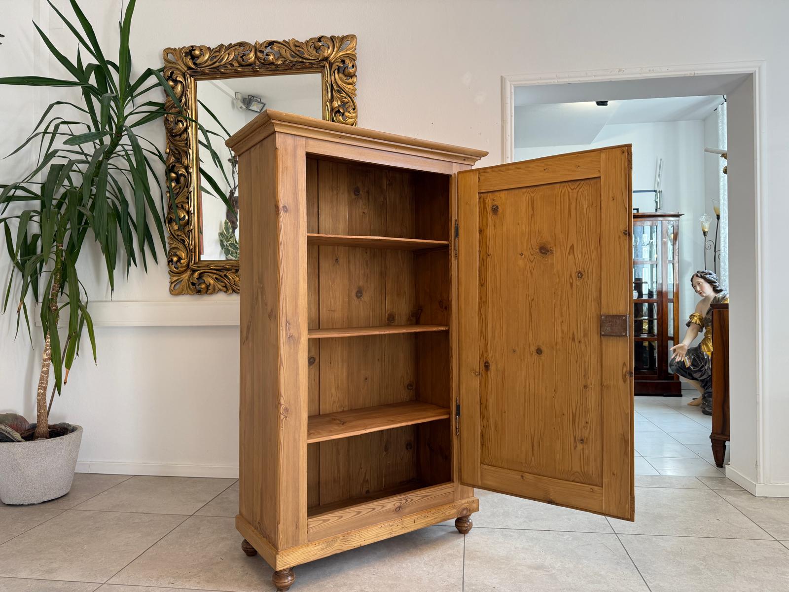 Bäuerliches Biedermeier Bauernschrank Halbschrank Vertiko G2203