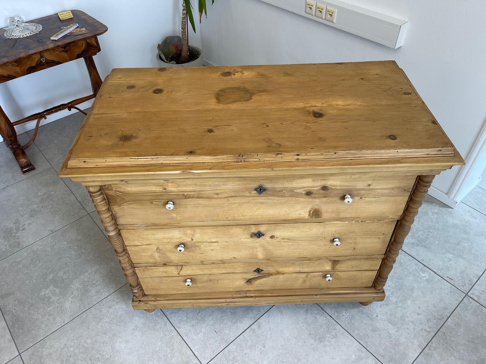 Gründerzeit Ladenkommode Ladenschrank Gründerzeit Bauernmöbel Porzellanknäufe G1684
