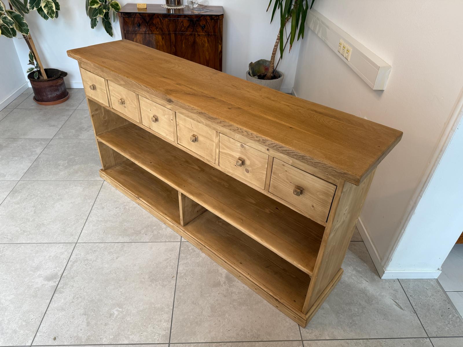 Massive Laden Ladenkommode Ladenschrank Apothekerschrank Bauernmöbel G1896